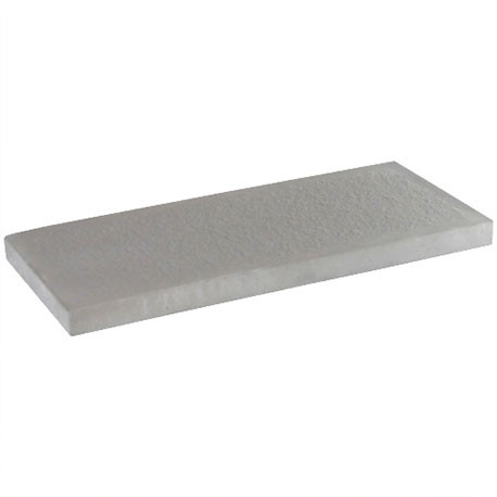 Dessus de muret en PR granité avec chanfrein 50 x 23 x 3 cm gris clair Dessus de muret en PR granité avec chanfrein 50 x 23 x 3 cm gris clair
