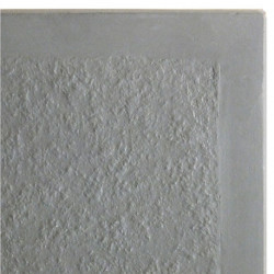 Margelle de piscine en pierre reconstituée courbe aspect granit 45,5 x 30 x 2,5 cm – gris clair 