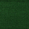 Toile brise-vue occultante avec boutonnières en polyéthylène 2500 x 120 cm Bicolore Vert Foncé /Vert-Noir
