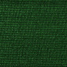 Toile brise-vue occultante polyéthylène 2500 x 150 cm Vert Foncé /Vert-Noir