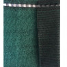 Toile brise-vue occultante en polyéthylène 10000 x 120 cm Bicolore Vert Foncé /Vert-Noir