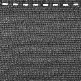 Toile brise-vue occultante avec boutonnières en polyéthylène 2500 x 150 cm anthracite