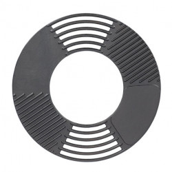 Plaque de cuisson en fonte pour braseros de diamètre : 59/60 cm – 59,2 x 59,2 x 1,4 cm