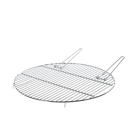 Grille de cuisson en acier au carbone pour braseros de diamètre : 60 cm – 61,5 x 61,5 x 2,3 cm