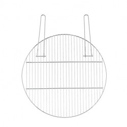 Grille de cuisson en acier au carbone pour braseros de diamètre : 60 cm – 61,5 x 61,5 x 2,3 cm