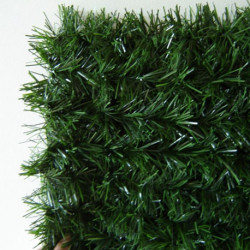 Haie artificielle de jardin en PVC vert thuyas 140 brins 300 x 100 cm