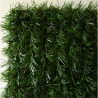 Haie artificielle de jardin en PVC vert thuyas 140 brins 300 x 150 cm