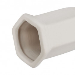 Cône d’arrosage automatique en dolomite blanc vendu par 4 - Ø 4 cm - 5,5 x 5,5 x 14 cm