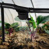 Kit d’arrosage automatique pour jardin avec système de 20 gouttes-à-gouttes avec buses ajustables