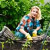 Kit d’arrosage automatique pour jardin avec système de 20 gouttes-à-gouttes avec buses ajustables
