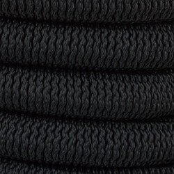 Tuyau d’arrosage flexible jusqu’à 15 m avec adaptateur - Diamètre 2 cm - Connexion 1/2ʺ et 3/4ʺ - Noir ou Vert