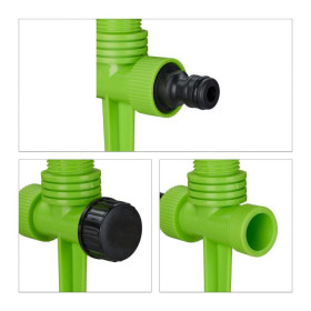 Arroseur de surface circulaire à impulsion – Portée : 7 m – 12,5 x 6 x 31 