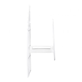 Support mural pour tuyau d’arrosage de 20 m de long en fonte – 32 x 20 x 50 cm – 2 couleur Marron ou Blanc