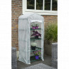 Housse de voile hivernage en polypropylène pour serre de jardin avec 4 étagères centrales – 0,34 m² – 60 x 49 x 160 cm