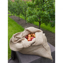 Lot 3 sacs stockage toile jute densité de 230g/m²    95 L  63 x3 x 90 cm