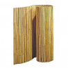 Canisse de jardin en cannes de bambou naturel  180 x 100 cm