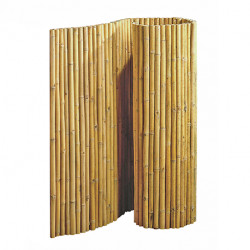 Canisse de jardin en cannes de bambou naturel  180 x 180 cm