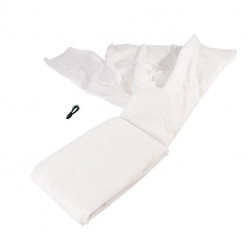 Gaine d’hivernage en polypropylène non tissé blanc 30g/m² - 1 x 10 m – Ø64 cm