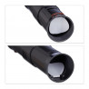 Piège à taupe vivante tunnel avec longueur ajustable - diamètre 5,5 cm  -  Noir