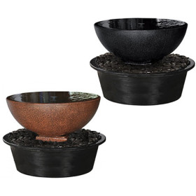 Fontaine Coupe en béton fibré à encastrer– 81 x 81 x 45 cm – couleur Corten ou bronze
