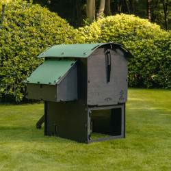Poulailler surélevé Nestera M en plastiqueCapacité 5 à 9 poules 132,2x98,8x117cm