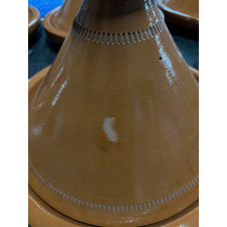 Plat tajine de cuisson en terre cuite 21,5 cm