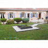 Bordure droite de jardin Borderfix en polyéthylène recyclé – 10 mm x 1,20 m x 14 cm - Noir