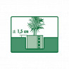 Barrière anti-racine avec rail de fermeture en Polyéthylène 1000 g/m² - Ep. 1,2 mm - 70 cm x 3 m - Noir
