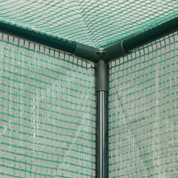 Serre de jardin pour tomates en polyéthylène et cadre acier 0,5 m² – 100 x 50 x 150 cm 