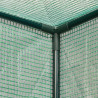 Serre de jardin pour tomates en polyéthylène et cadre acier 0,5 m² – 100 x 50 x 150 cm 