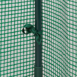 Serre de jardin pour tomates en polyéthylène et cadre acier 0,5 m² – 100 x 50 x 150 cm 