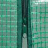 Serre de jardin pour tomates en polyéthylène et cadre acier 0,5 m² – 100 x 50 x 150 cm 