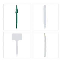Kit complet de germination graines 131 pièces – Godets Biodégradables - 36,5 x 11 x 23 cm