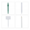 Kit complet de germination graines 131 pièces – Godets Biodégradables - 36,5 x 11 x 23 cm