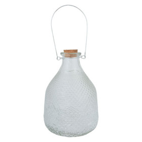 Grand piège à guêpes en verre chiné – 14,8 x 14,8 x 21,5 cm