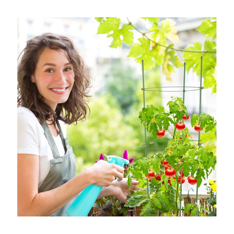 Clips Réutilisables Jardin Pinces à Orchidées Tyqour - Lot De 40 Clips Plastique Réutilisables Pour Plantes Grimpantes Supports Plantes Grimpantes