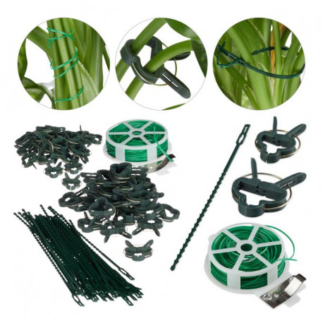 Set dattaches pour plantes 110 pièces Set dattaches pour plantes 110 pièces