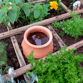 Jarre d’irrigation Ollas Jamet Origin en céramique en terre cuite – Contenance : 9 L