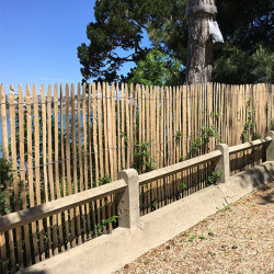 Ganivelle sciée en châtaigner – Espacement 6/7 cm – H. 1,2 m x L. 5 ou 10 m