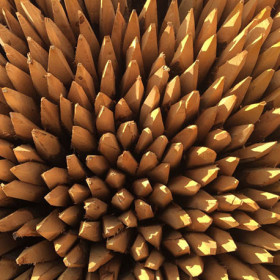 Ganivelle sciée en châtaignier – Hauteur 1.5m - Espacement 4/5 cm - Longueur 5 m