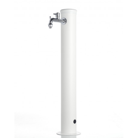 Fontaine de jardin en fer avec robinet en rosace – 16 x 30 x 85 cm – multiples coloris Fontaine de jardin en fer avec robinet en rosace – 16 x 30 x 85 cm – multiples coloris