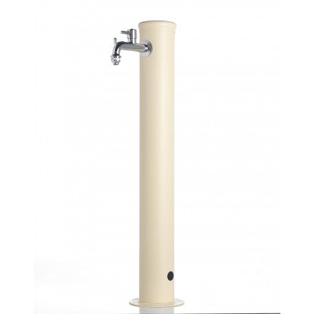 Fontaine de jardin en fer avec robinet en rosace – 16 x 30 x 85 cm – multiples coloris Fontaine de jardin en fer avec robinet en rosace – 16 x 30 x 85 cm – multiples coloris