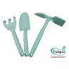 Kit transplantoir et griffe de jardin en polypropylène 32 x 23 x 4 cm – vert pastel