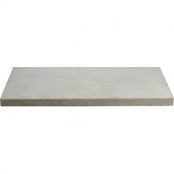Margelle de piscine en pierre naturelle Sinai Pearl Sensato avec bord droit et chanfreiné – 60 x 30 x 3 cm