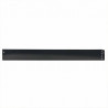 Bordure de jardin en acier galvanisé droite 118 x 0,065 x 13 cm gris anthracite