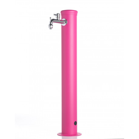 Fontaine de jardin en fer avec robinet en rosace – 16 x 30 x 85 cm – multiples coloris Fontaine de jardin en fer avec robinet en rosace – 16 x 30 x 85 cm – multiples coloris