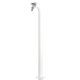 Fontaine de jardin Périscope en fer avec robinet de raccordement – 11 x 18 x 80 cm – 14 coloris disponibles