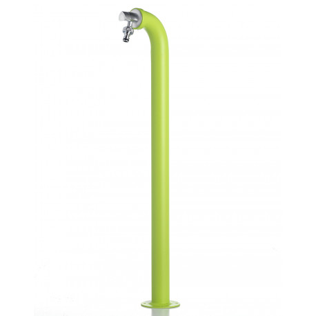 Fontaine de jardin Périscope en fer avec robinet de raccordement – 11 x 18 x 80 cm – 14 coloris disponibles