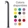 Fontaine de jardin Périscope en fer avec robinet de raccordement – 11 x 18 x 80 cm – 14 coloris disponibles