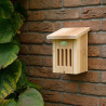 Abri pour papillons en bois d’Aulne 100% FSC – 15,9 x 16 x 21,1 cm